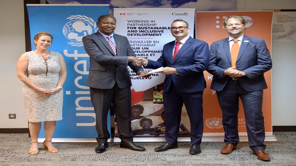 Global Affairs Canada, UNICEF and UNFPA join hands to support adolescent girls in Tanzania