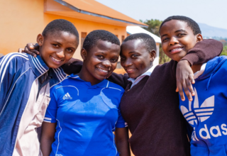Girls in Kigoma, Tanzania, celebrating the power of adolescent girls initiatives. Photo @UNTanzania KJP