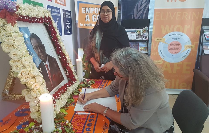 ributes to the late UNFPA Executive Director, Dr. Babatunde Osotimehin