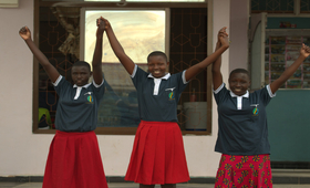 Girls from Hope for Women and Girls Centre, Butiama, Mara, Tanzania, FGM Champions. Photo @UNFPATanzania / Warren Bright