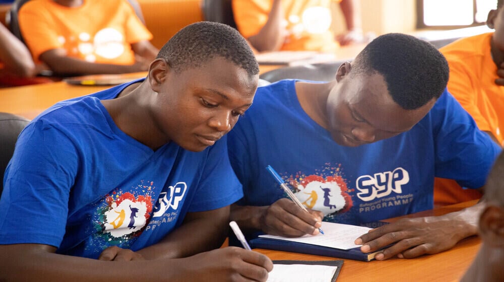 The Safeguard Young People (SYP) programme has marked a turning point in the lives of many youths in the country by providing them with awareness of different opportunities. Photo @UNFPATanzania / Dr. Warren Bright