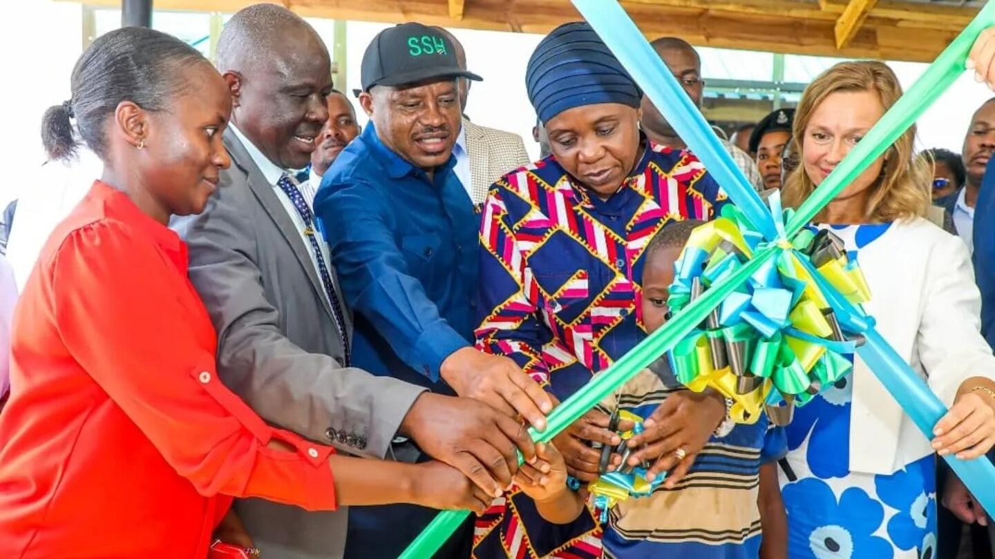 The launch of One Stop Center in Tarime Mara, was officiated by Honourable Dr. Dorothy Gwajima, Minister for Community Development, Gender, Women, and Special Groups, who underscored the Centre’s role in combating GBV, child marriage, and FGM in Tanzania. Photo @UNFPATanzania /Dr. Jimmy Minja