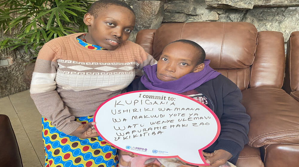 Persons with disabilities include those who have long-term physical, mental, intellectual or sensory impairments which in intera