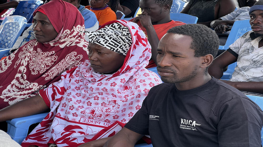 Beneficiries at Ikungi participating the handing over of the One Stop Center. Photo: @UNFPATanzania / Warren Bright