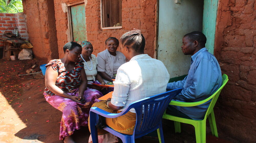  A couple receiving sexual and reproductive health services. Photo @UNFPATanzania