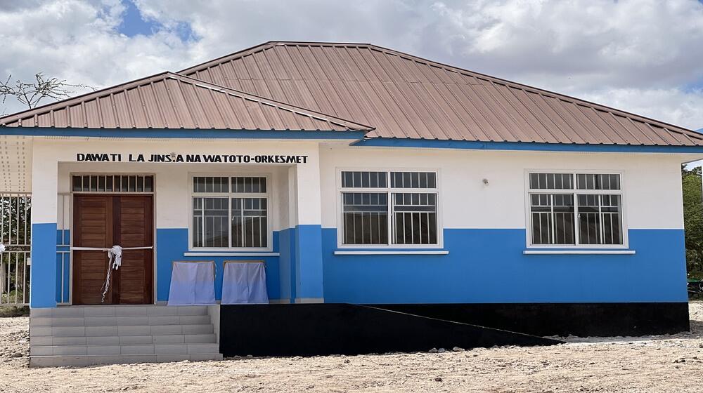 Police Gender and Children Desk at Orkesmet -Manyara,  supported by UNFPA Tanzania. Photo @UNFPATanzania / Warren Bright