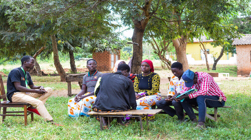 Empowering Youth for Progress: The Journey of Stephen Bikoko. Photo @UNFPATanzania / Ayubu Lulesu