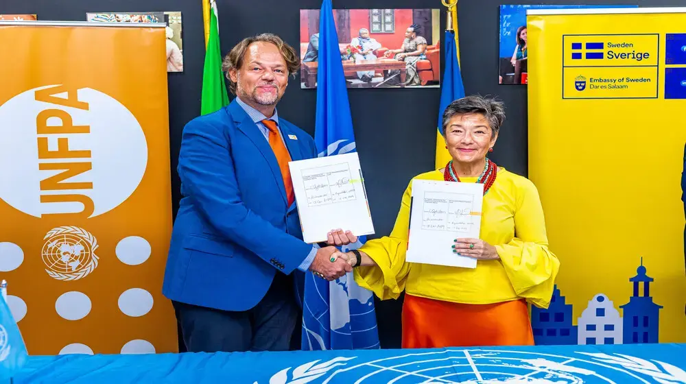 Sweden and UNFPA Partner to Advance Rights and Choices for Women and Girls in Tanzania