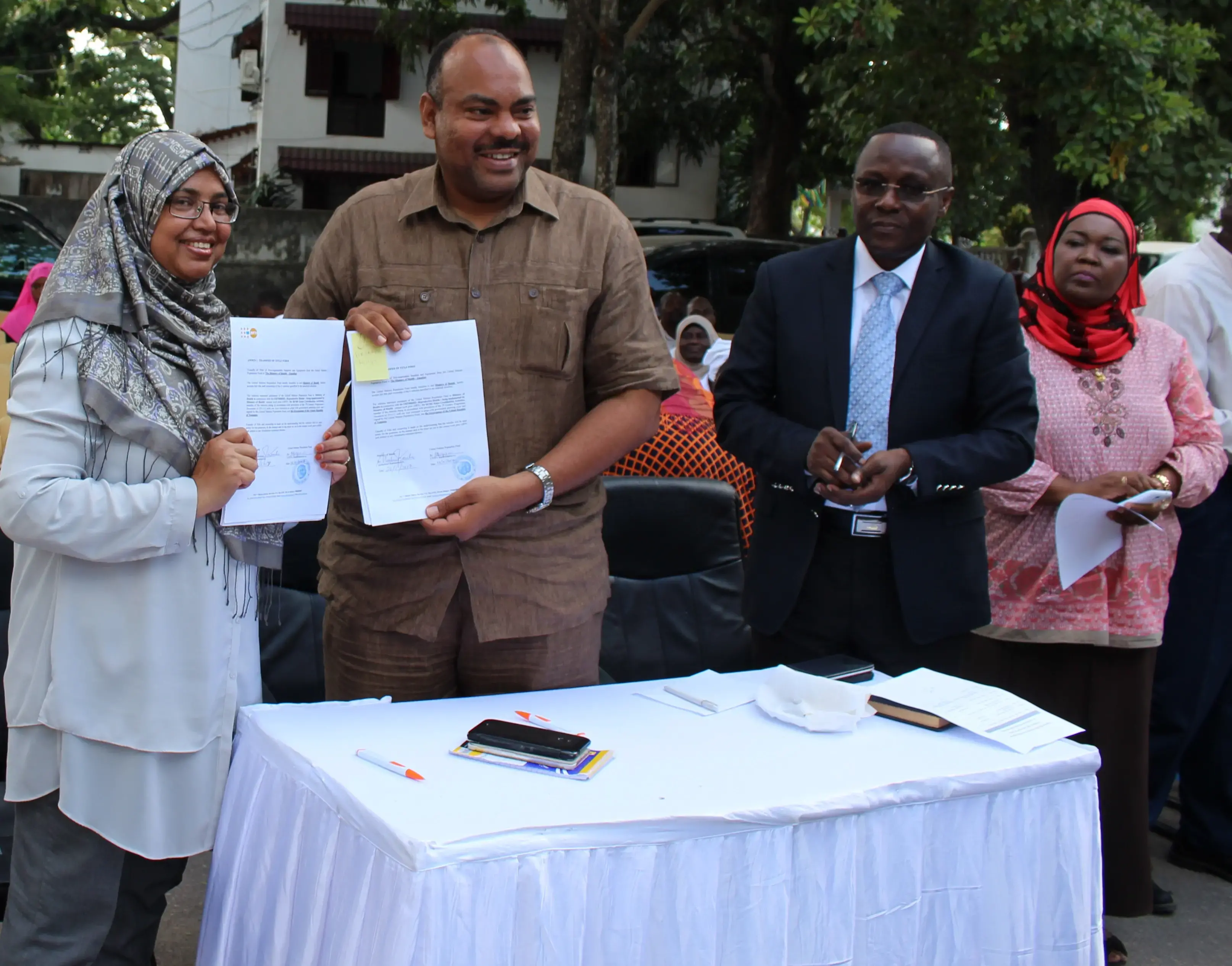 Ambulances and coordination vehicles strengthen referral systems in Zanzibar