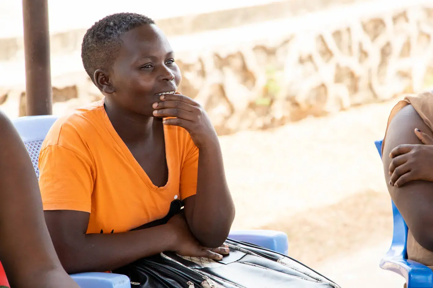 School girls in Shinyanga, Tanzania, speak out for a better future