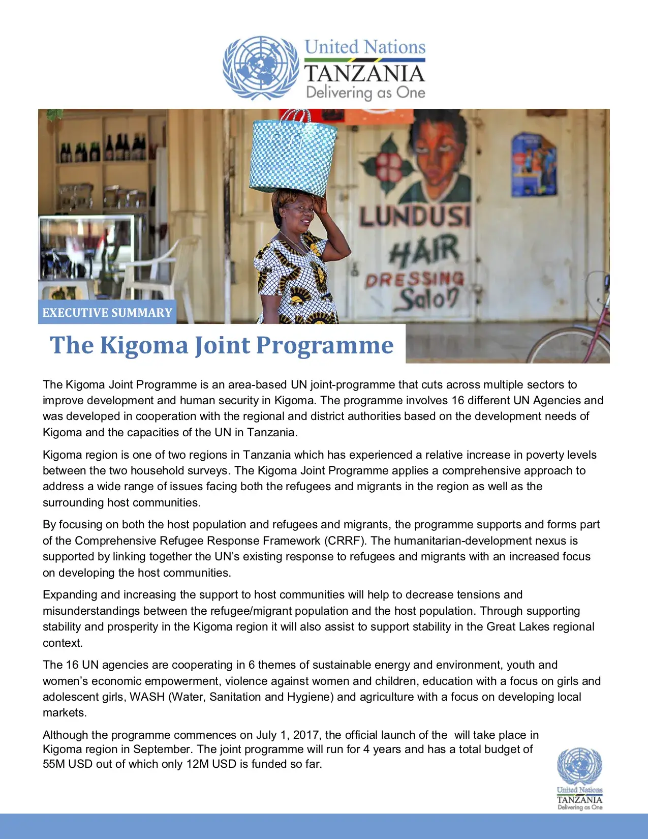  The Kigoma Joint Programme