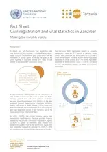 Fact Sheet: Civil registration and vital statistics in Zanzibar